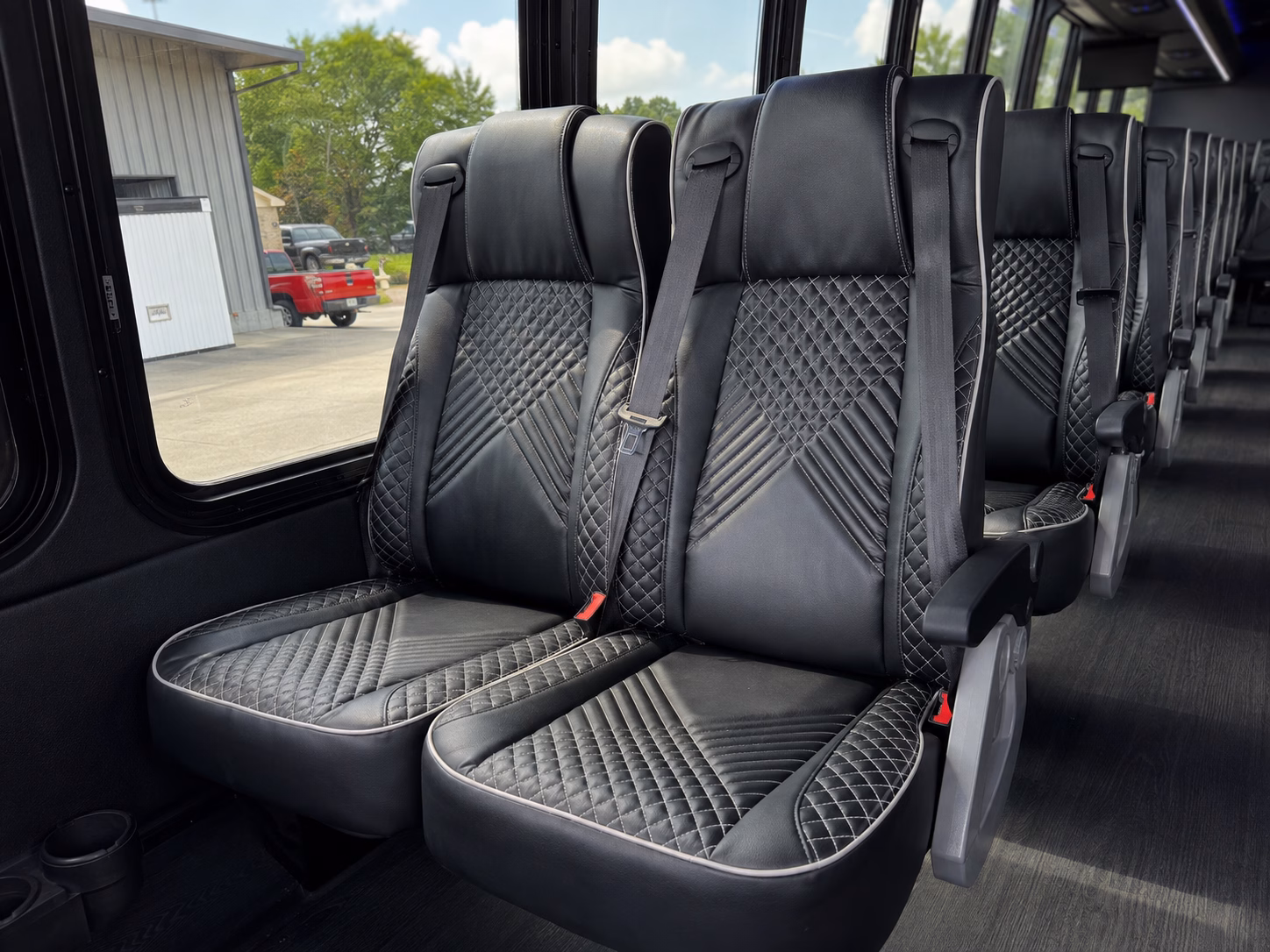 deerfield beach charter bus interior