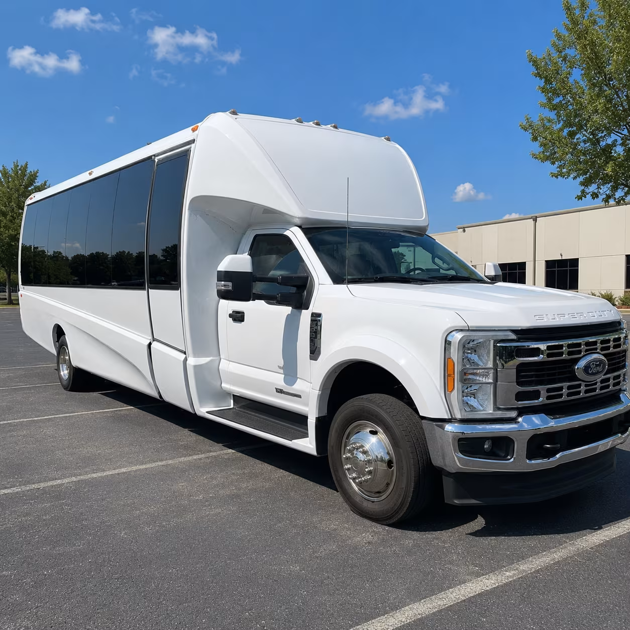 deerfield beach employee transportation onboard seating