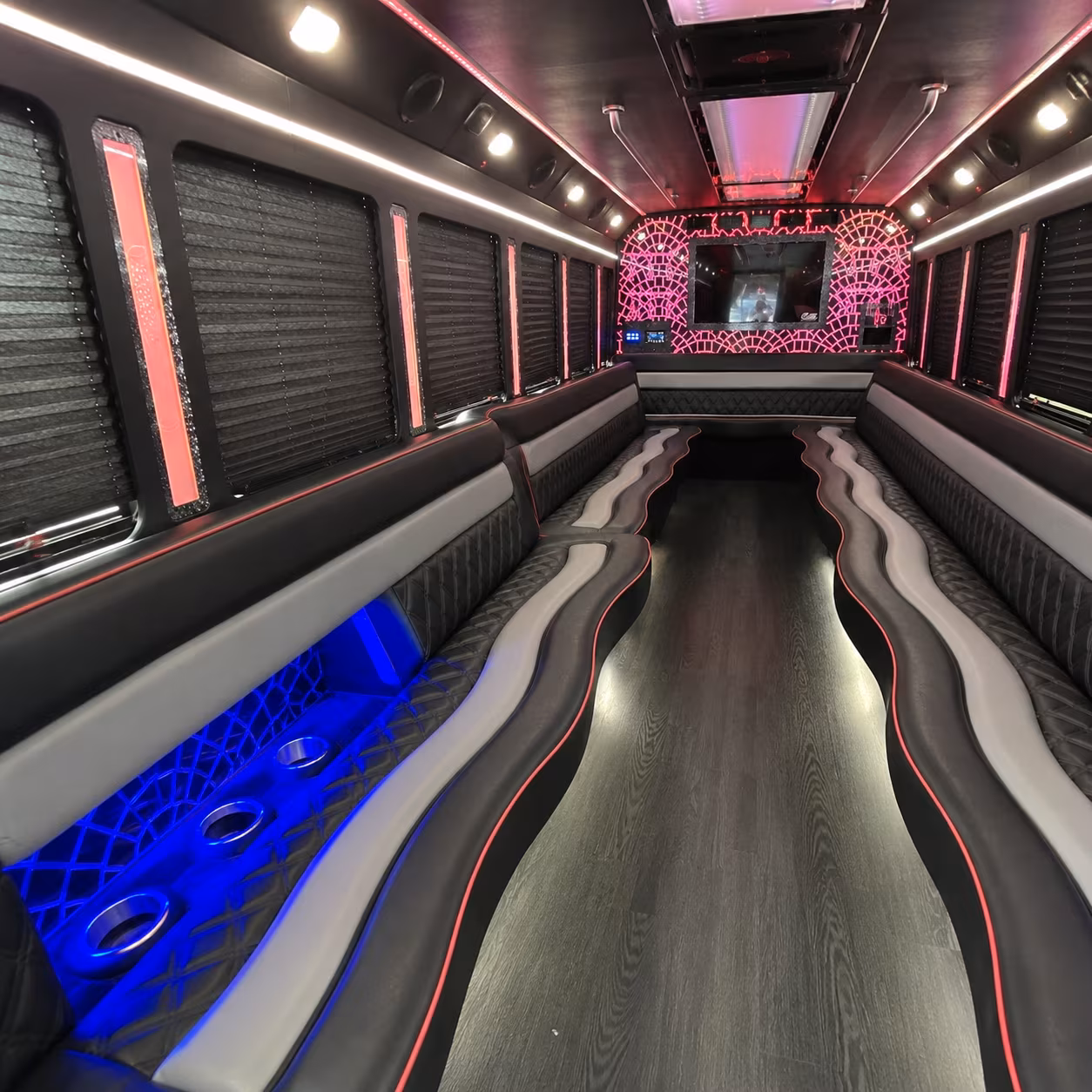 prom party buses that pick up across deerfield beach neighborhoods